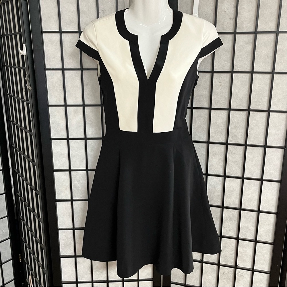 H & M ladies knee length fit and flare mini dress size 0 (NWT)